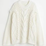 H&M Cable Knit Sweater Photo 0