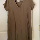 Cloth & Stone Green Dress Photo 0