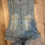 Edikted  Denim Romper Photo 0