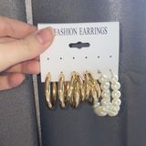 Gold Hoop Earnings Photo 0