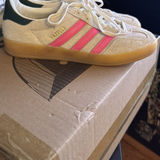 Adidas   Wmns Gazelle Indoor 'Off White Lucid Pink' Photo 0