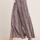 Anthropologie COPY - Skirted Wide-Leg Pants SZ 2 Photo 0