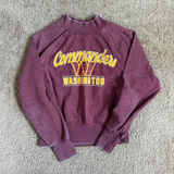 NFL Team Apparel Washington Commanders mock neck sweater  Photo 0