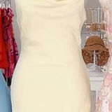 I Just Have to Have It Yellow Cocktail Dress Photo 0