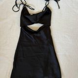 Princess Polly Annalise Mini Black Dress Photo 0