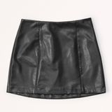 Abercrombie & Fitch Leather Skirt Photo 0