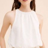 Anthropologie  Linen Bubble Shirt size XS Photo 0