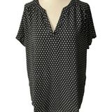 Banana Republic Black Shirt Women Top Size Medium | 58-48 Photo 0