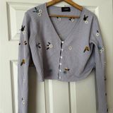 Cider Embroidered cropped cardigan Photo 0