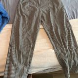 Silence + Noise  High waisted Gingham Mom Pants Photo 0