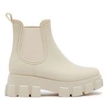 Jeffrey Campbell  Platform Lug Sole Chelsea Rain Boot in Cream Size 8 NWT Photo 0