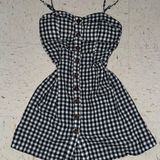 Purple Snow Boutique Gingham Sundress Photo 0