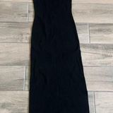 Theory  black ribbed dress Photo 0