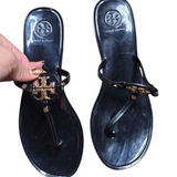 Tory Burch  Mini Miller Jelly Sandals Size: 8 in Perfect black Photo 0