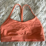 Lululemon  Sports Bra Flow Y Nulu coral Photo 0