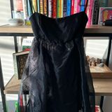 Lucy in the Sky Black Mini Dress Photo 0