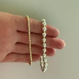 Amazon Gold And Silver Beaded Bracelet Photo 0
