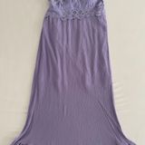 Lace detail, purple Dress Size Large Photo 0