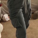 Wild Fable Ankle Cargo Denim Joggers Photo 0