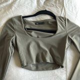 ZARA  Long Sleeve Crop Top Photo 0