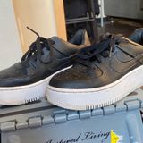 Nike Black Air Force 1 Sage Low Photo 0