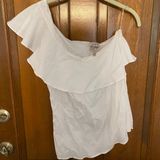 Como vintage Ruffle Top Photo 0