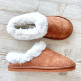 Aerie  Fur Scruff Slippers | Horizon Tan Size‎ 6 Photo 0
