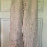 Orvis Khaki Linen Pants Photo 0