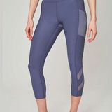 Mondetta Lilac Purple Mesh Capri Photo 0