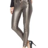 G by Guess  Pewter Metallic Superskinny Jeans Photo 0