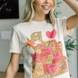 Elevated faith new " i ❤️ bethlehem" cream colored t-shirt Photo 0