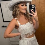 Disco Cowgirl Two Piece Set Size XL Photo 0