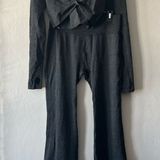JoyLab Black and Grey 2 piece matching workout set Size Large Photo 0