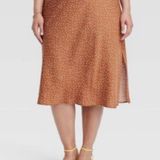 A New Day Women's Midi A-Line Slip Skirt, XXL Photo 0