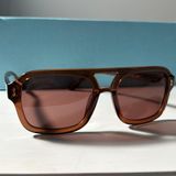 Aviator Sunglasses Brown Photo 0