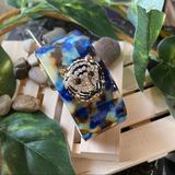 Amrita Singh  Austrian Crystal & Resin Tiger Cuff Photo 0