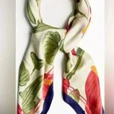 ZARA  printed necklace scarf Photo 0