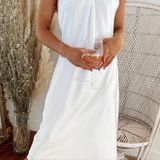 Show Me Your Mumu Jasmine Halter Midi Dress Photo 0