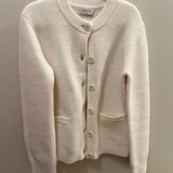 Babaton Aritzia  Button-Up Sweater Cream S Photo 0
