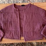 Urban Outfitters Out From Under Women's Purple Quilted Jacket Size Medium Photo 0