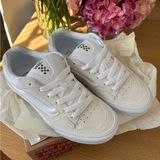 Vans Brand New Caldrone Skate Sneaker in White Photo 0