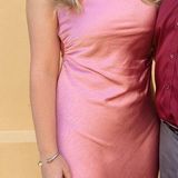 Joie Pink satin dress Photo 0