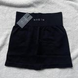 NVGTN Black Seamless Shorts Size Small NWT Photo 0