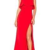 Lovers + Friends Revolve Red Formal Dress Photo 0