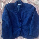 Calvin Klein Blue  Blazer Photo 0