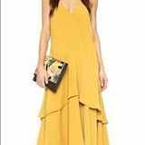Keepsake Mercy Maxi Dress in Mustard size large Photo 0