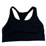 Lululemon Black Racerback Sports Athletic Bra Size 8 Gym Athleisure Clean Photo 0