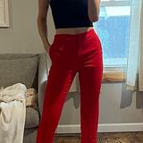 Halogen Red Work Dress Pants Photo 0