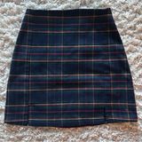 Brandy Melville  John Galt Plaid Mini Skirt Photo 0