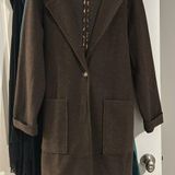 Jules & Leopold Brown Peacoat  Photo 0